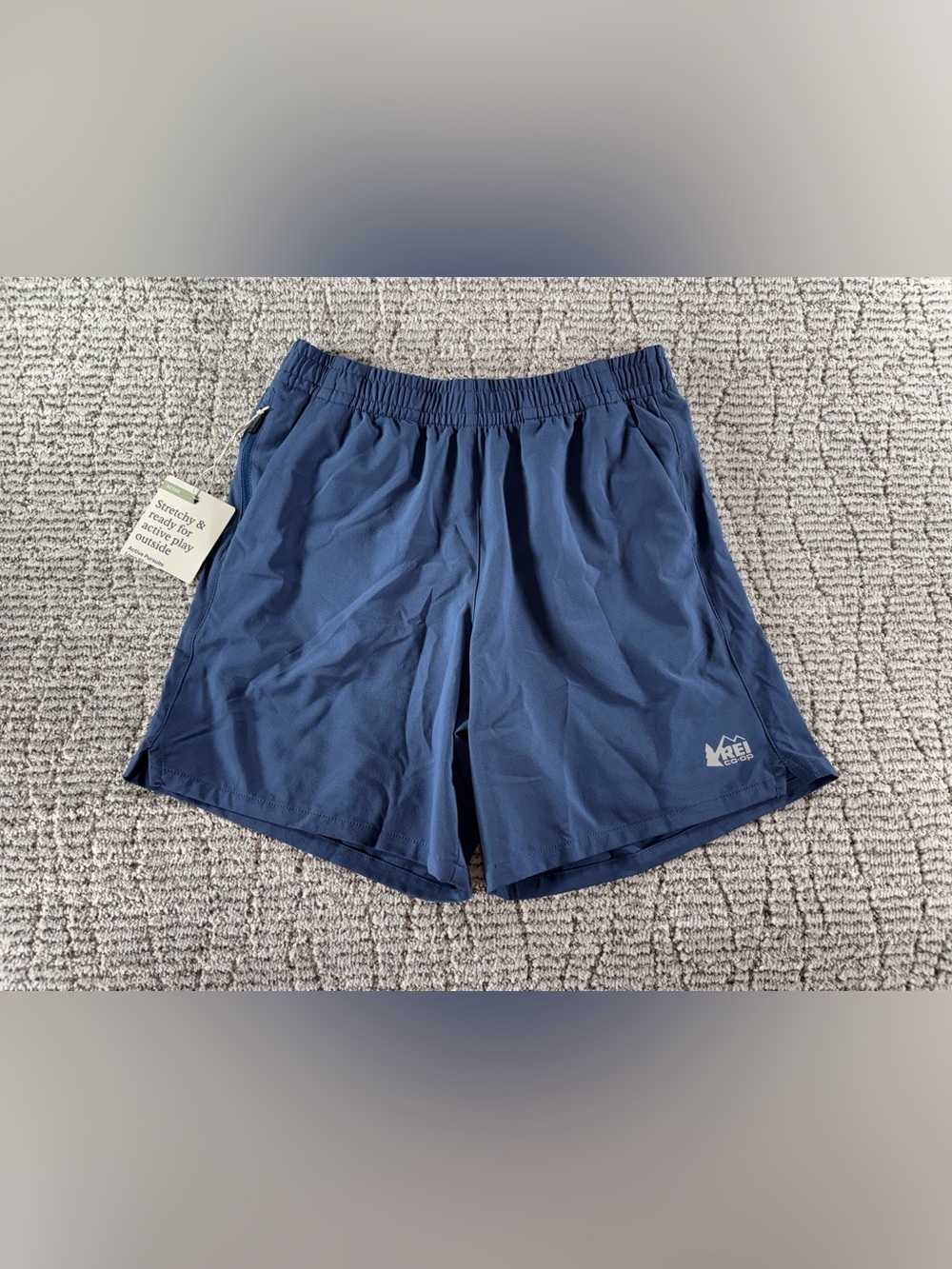 NWT REI Co-op Kids’ Size Medium Gray Active Pursuits Long Shorts